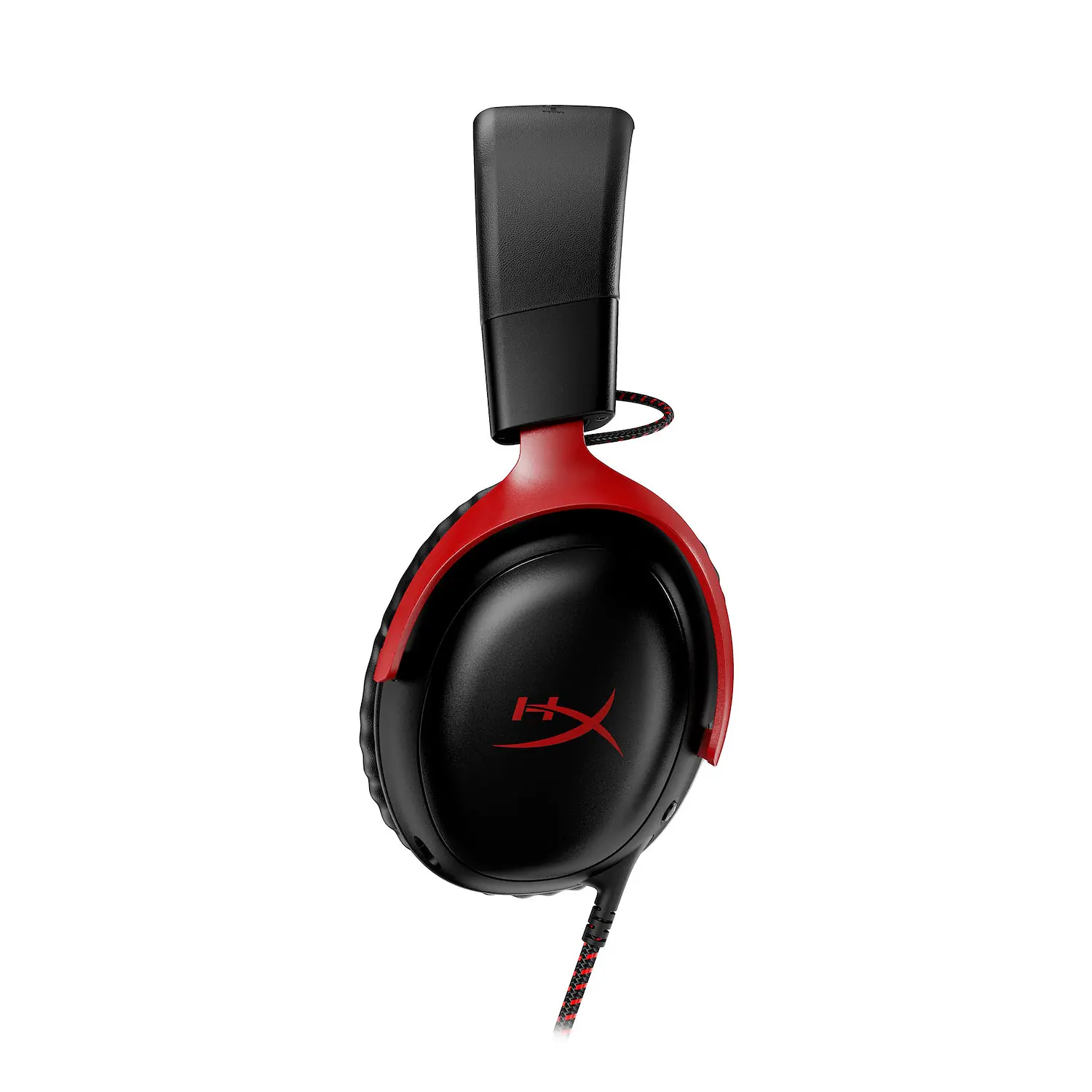 HyperX Cloud III 727A9AA Audífonos Gamer Cableados, 53mm, USB-C, USB-A, 3.5mm, Negro/Rojo 2