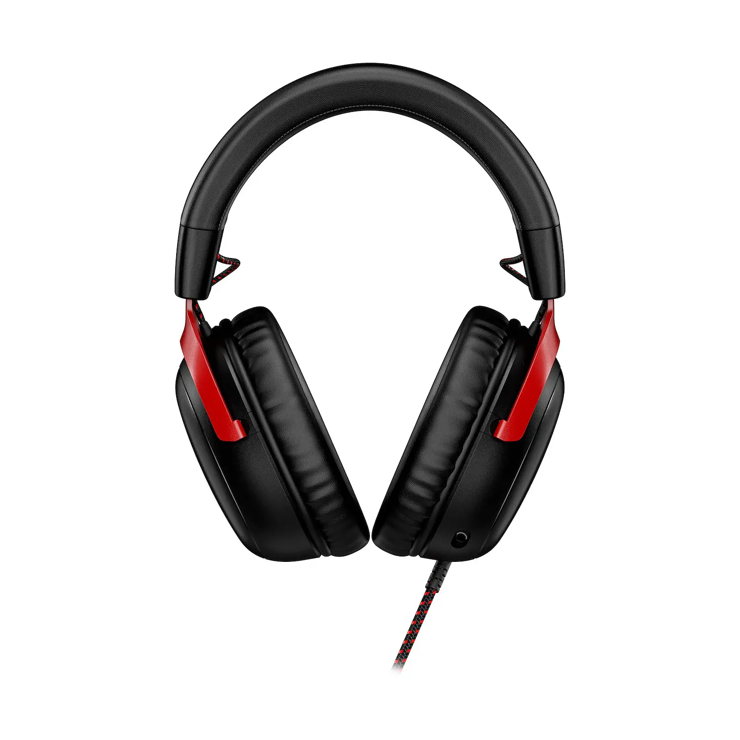 HyperX Cloud III 727A9AA Audífonos Gamer Cableados, 53mm, USB-C, USB-A, 3.5mm, Negro/Rojo 3