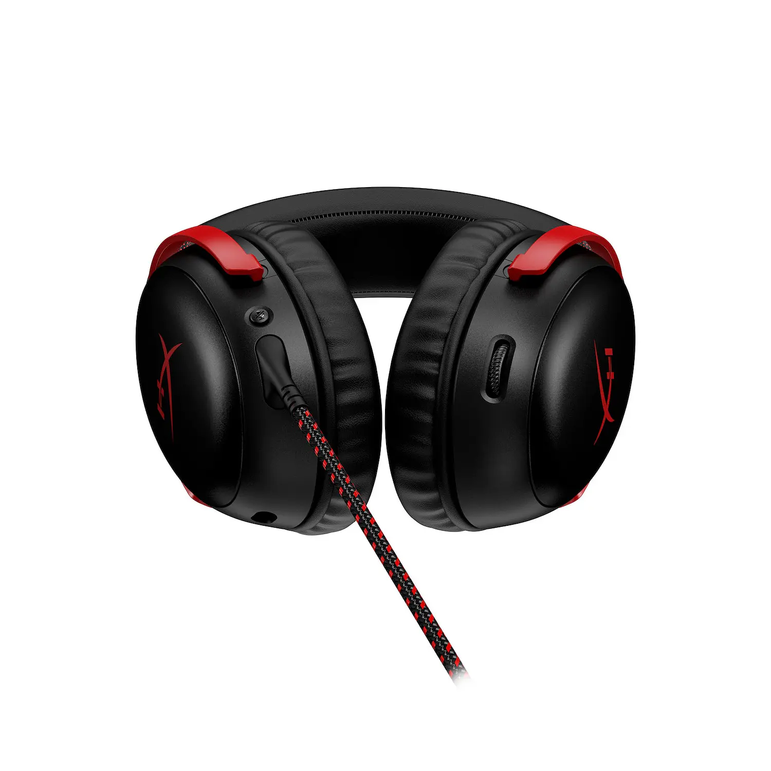 HyperX Cloud III 727A9AA Audífonos Gamer Cableados, 53mm, USB-C, USB-A, 3.5mm, Negro/Rojo 5