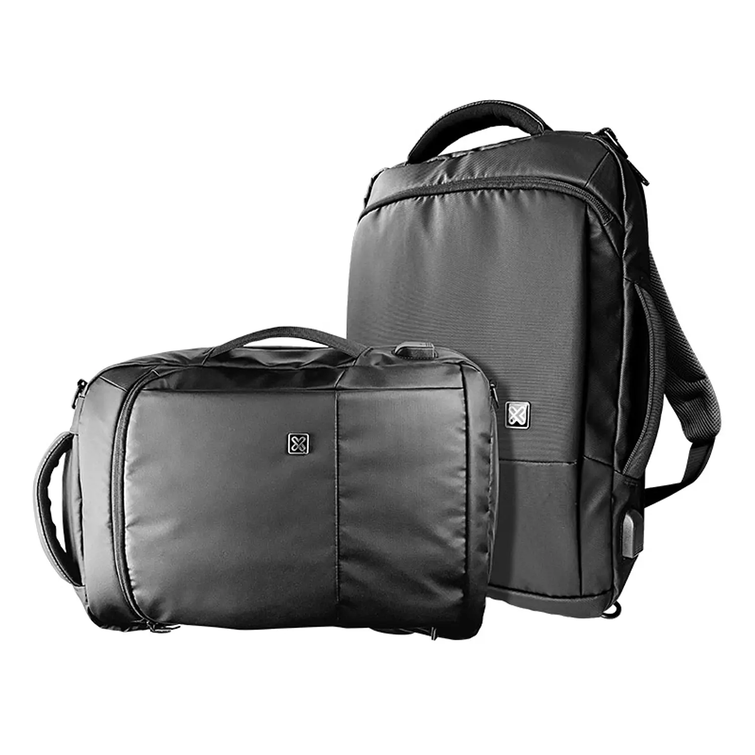 Klip Xtreme Bizman KNB-895 Mochila Maletín 2 en 1 Laptop 15.6