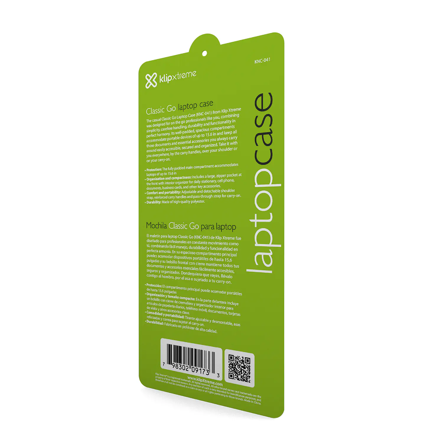 Klip Xtreme Classic Go Maletín para Notebook 15.6