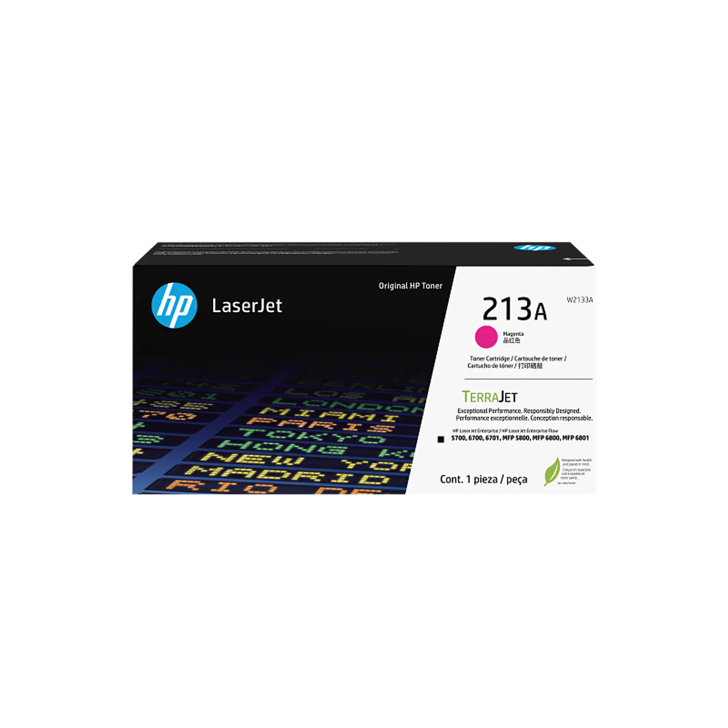 HP 213A Tóner Magenta Original LaserJet TerraJet, 3.000 Páginas