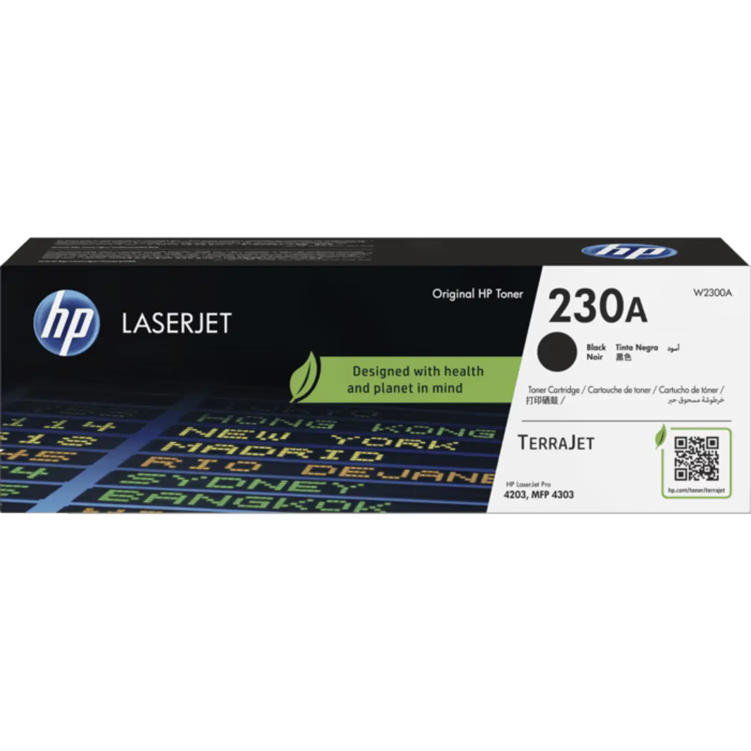 HP 230A Tóner Negro Original LaserJet TerraJet, 2.000 Páginas
