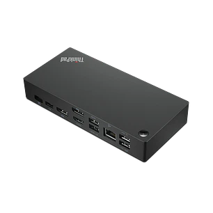 Lenovo ThinkPad Universal USB-C Dock 90W, Triple Display 4K, 2x DP, HDMI, Gigabit Ethernet, 65W PD