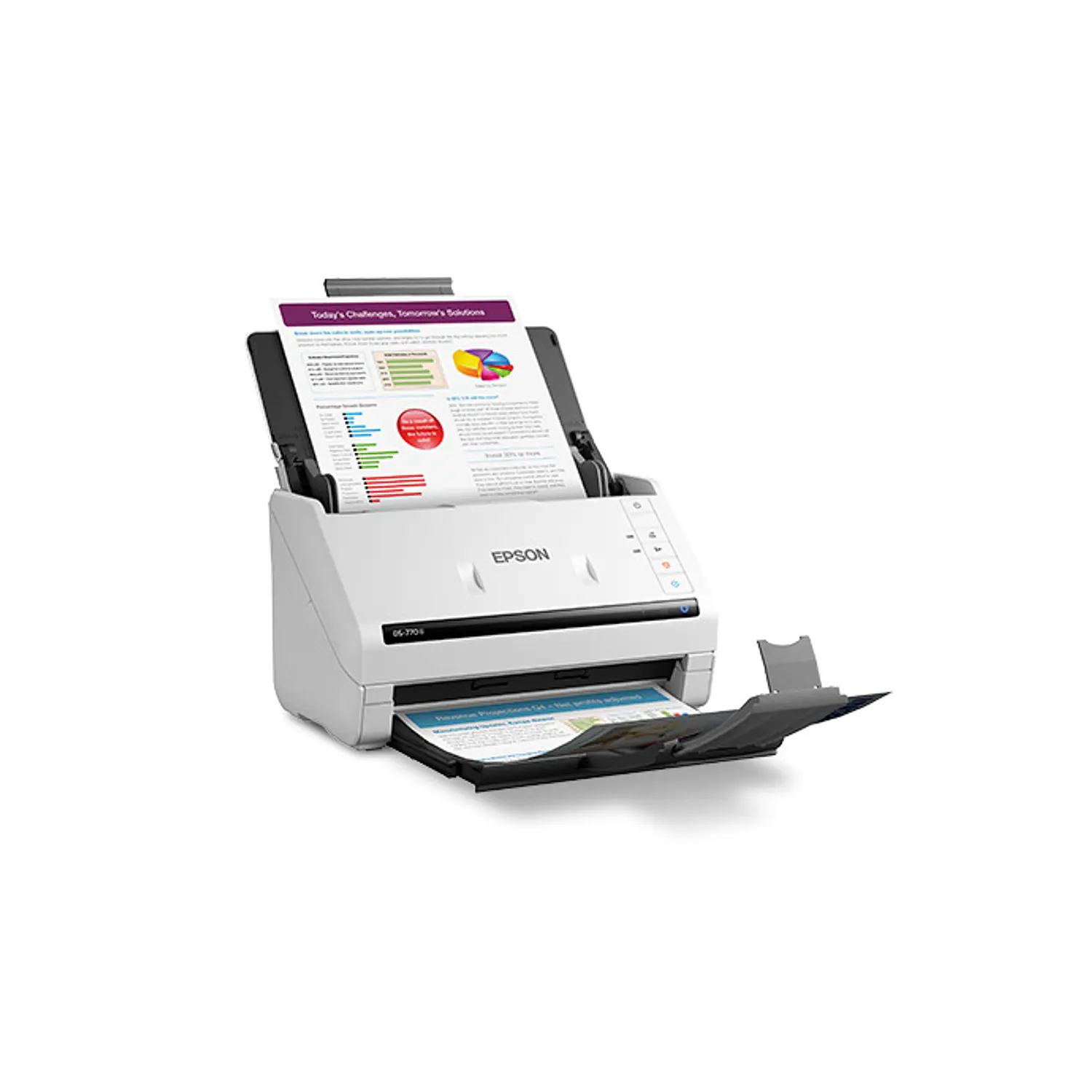 Epson DS-770 II B11B262201, Escáner Dúplex 45 ppm, 90 ipm, ADF 100 Hojas, 600 DPI, USB 3.0 3