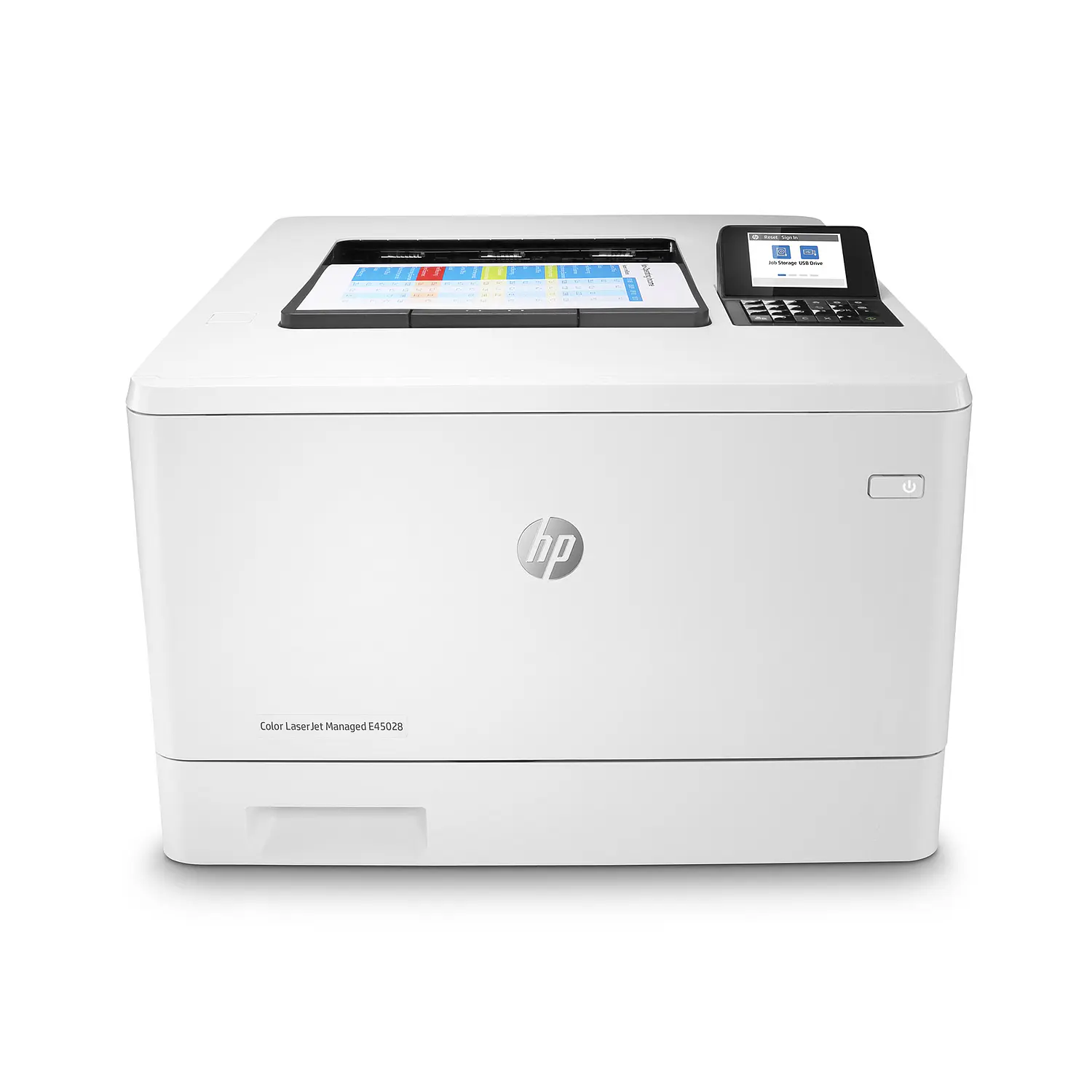 HP Color LaserJet Managed E45028dn 3QA35A#AKV, Impresora Láser Color, 27 ppm, Dúplex, Ethernet 1