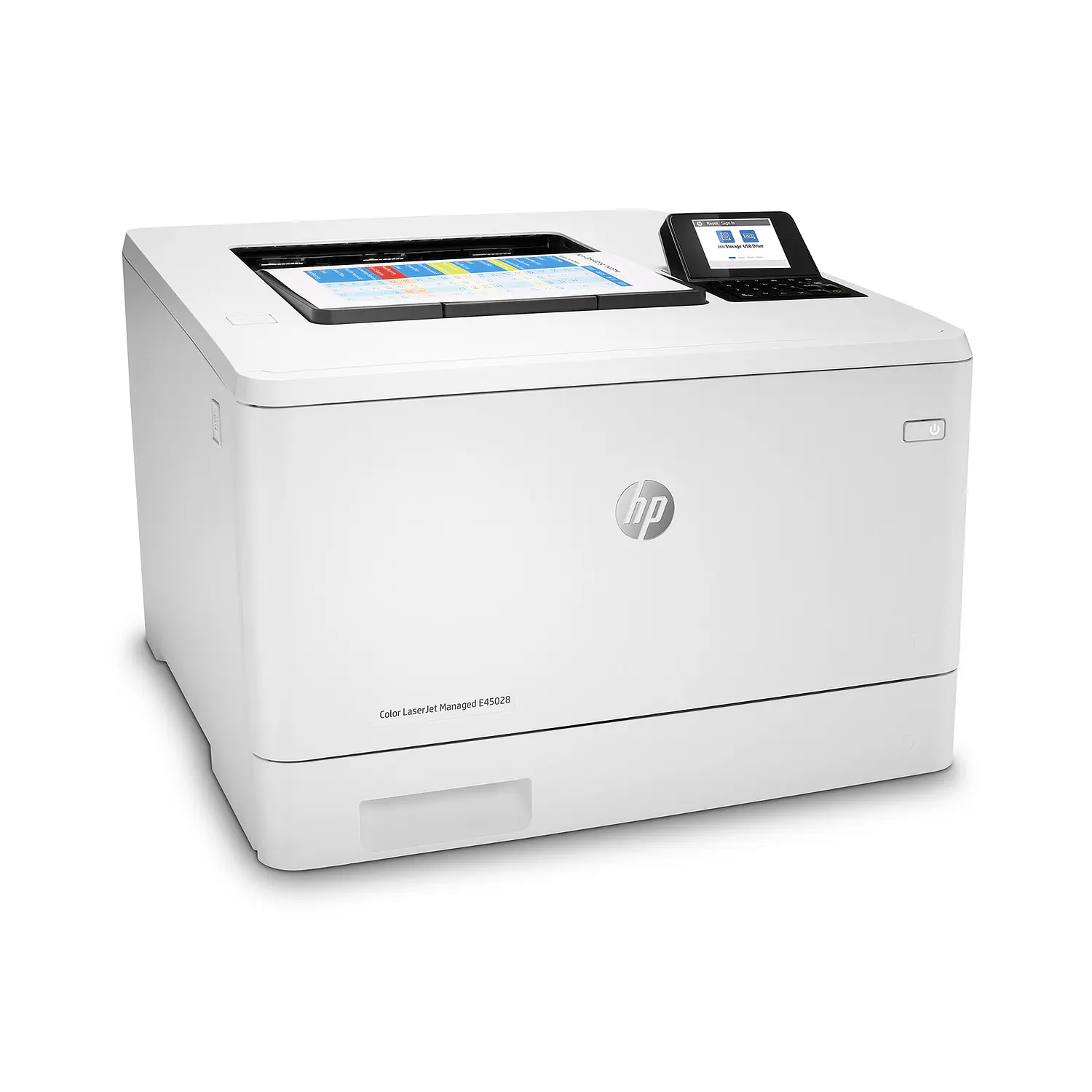 HP Color LaserJet Managed E45028dn 3QA35A#AKV, Impresora Láser Color, 27 ppm, Dúplex, Ethernet 2