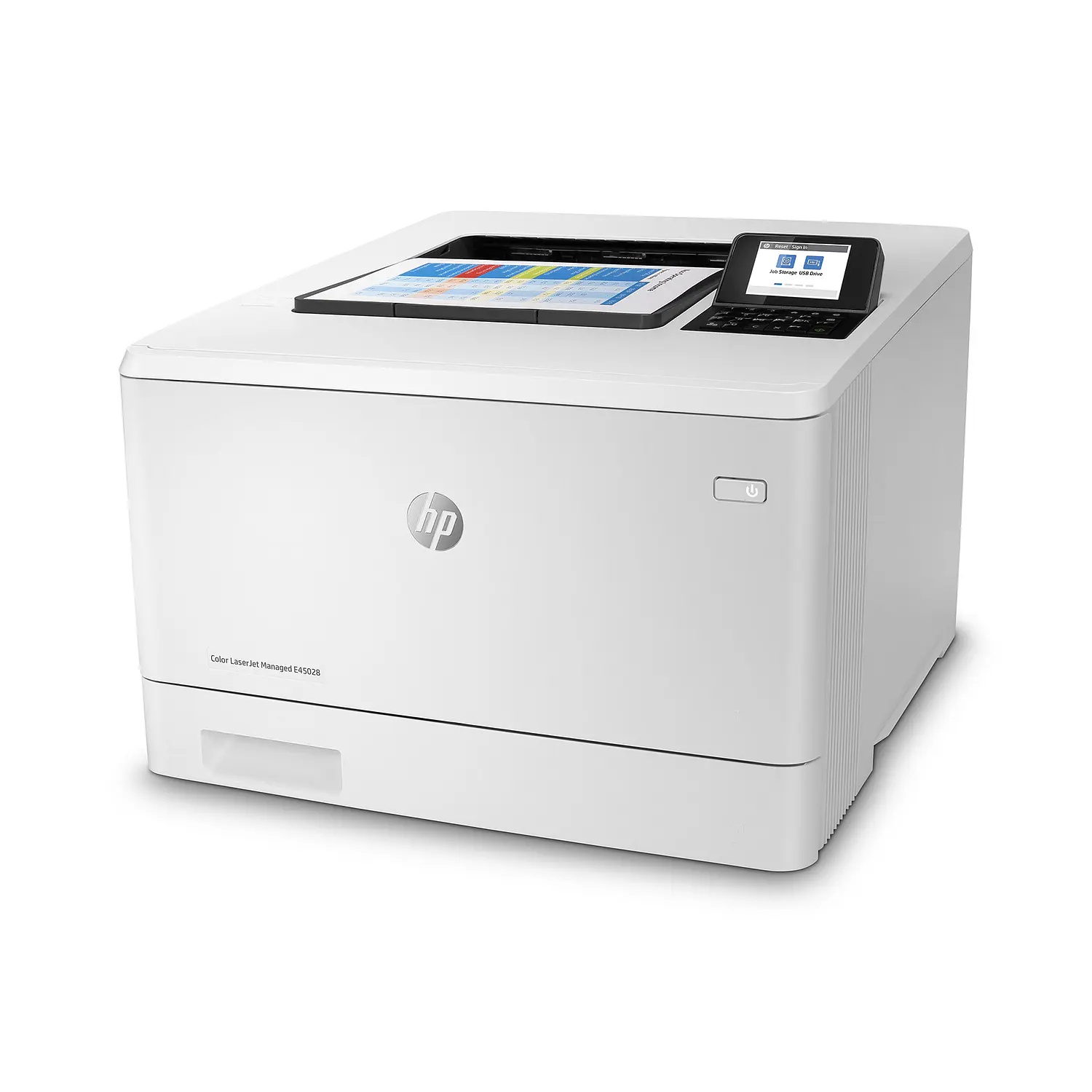 HP Color LaserJet Managed E45028dn 3QA35A#AKV, Impresora Láser Color, 27 ppm, Dúplex, Ethernet 3