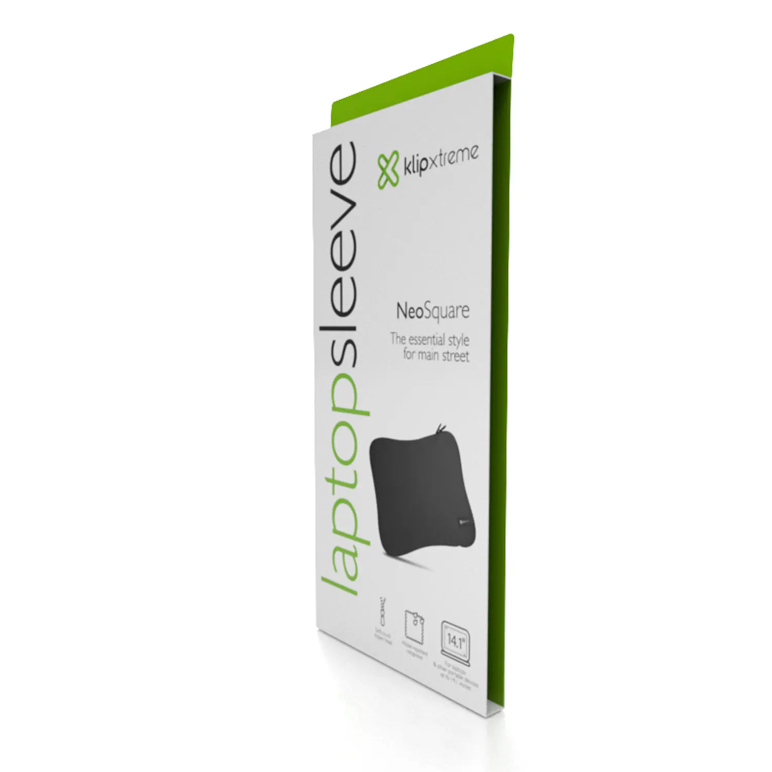 Klip Xtreme NeoSquare KNS-310B, Funda para Notebook 14.1