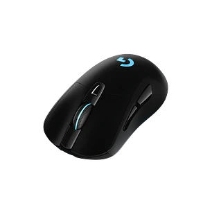 Logitech G703 LIGHTSPEED, Mouse Gamer Inalámbrico HERO 25K, 25.600 DPI, 1ms, RGB, Negro