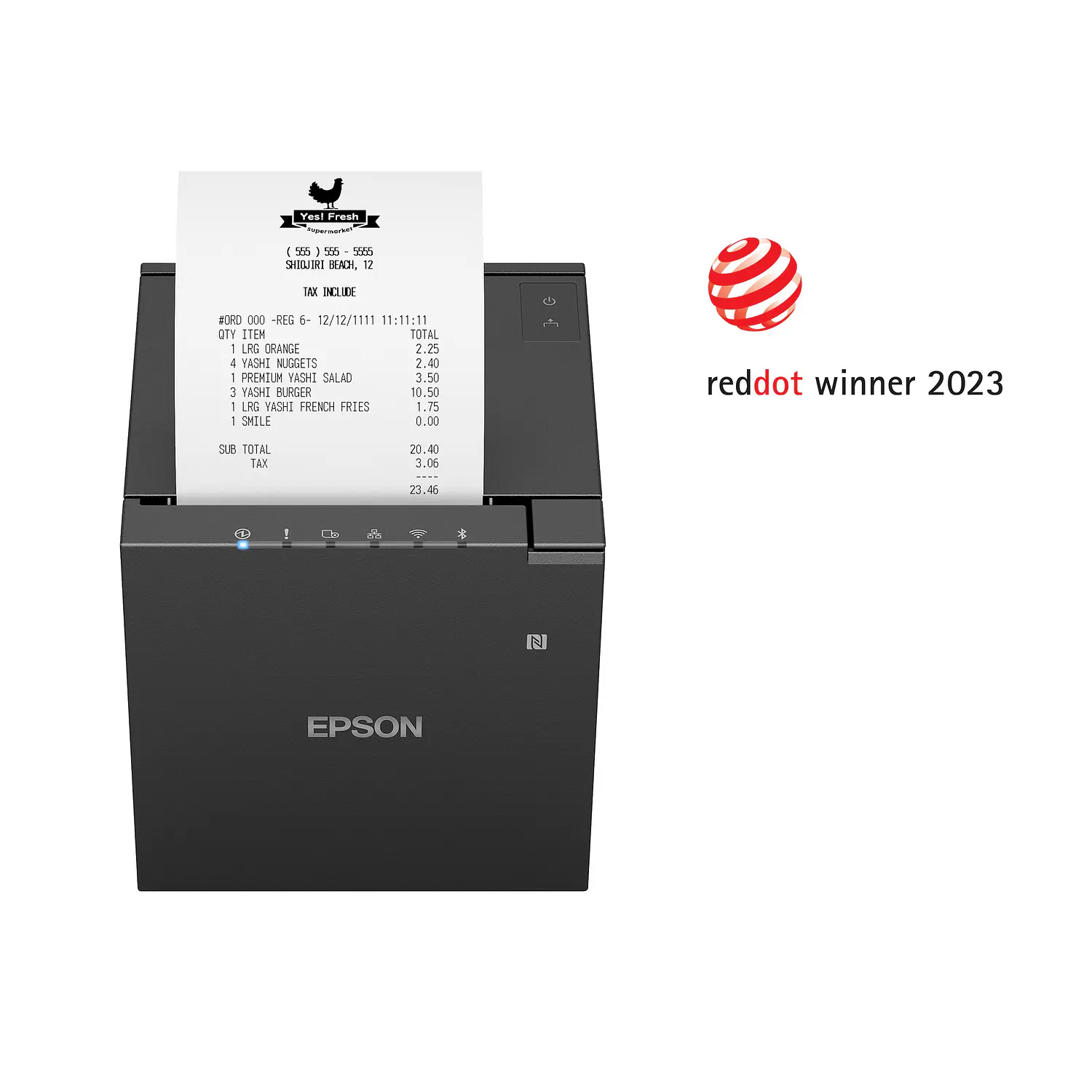 Epson TM-m30III C31CK50012, Impresora Térmica POS 80mm, 300 mm/s, 203 dpi, Ethernet, USB-C, Negra 1