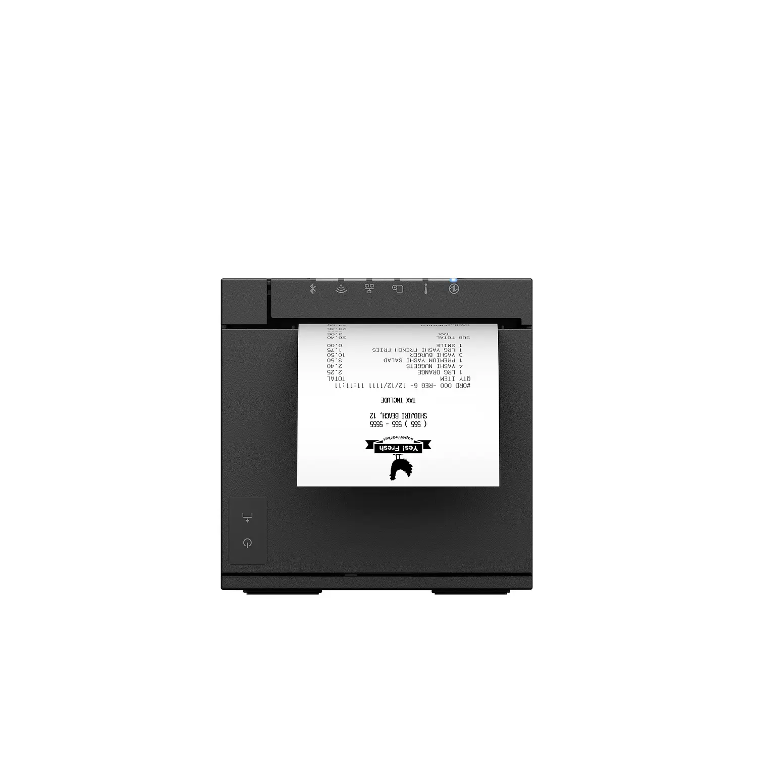 Epson TM-m30III C31CK50012, Impresora Térmica POS 80mm, 300 mm/s, 203 dpi, Ethernet, USB-C, Negra 3