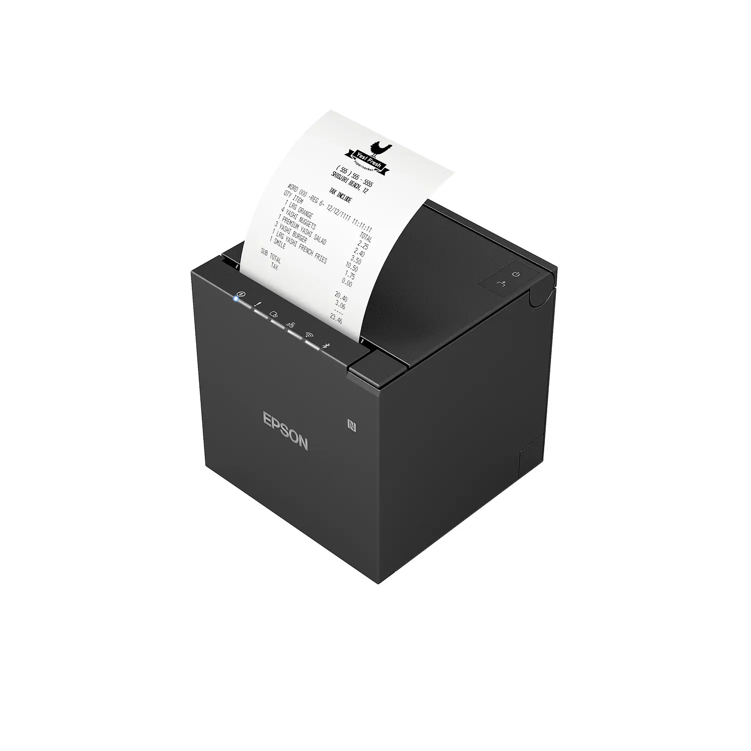 Epson TM-m30III C31CK50012, Impresora Térmica POS 80mm, 300 mm/s, 203 dpi, Ethernet, USB-C, Negra 2