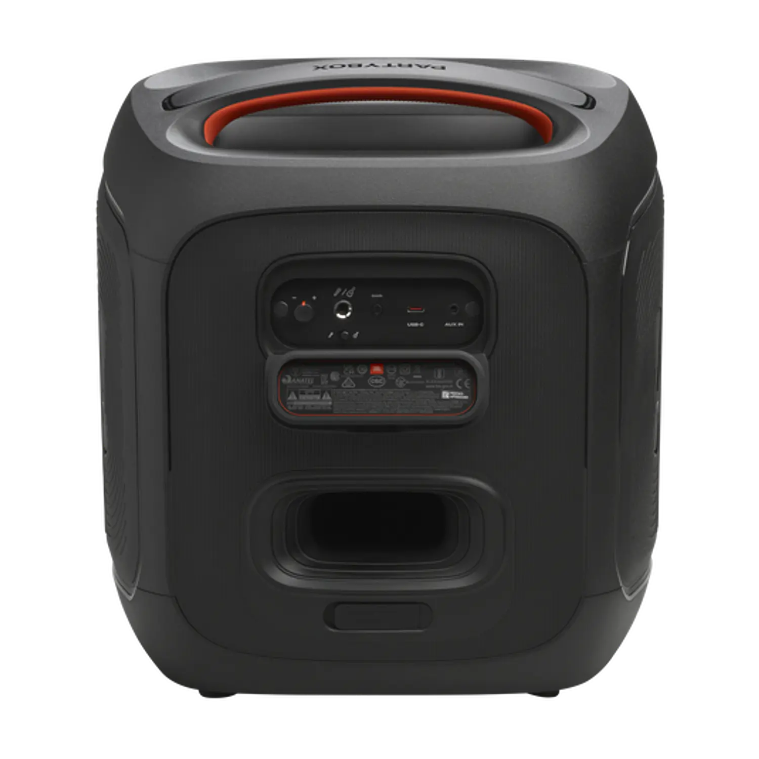 JBL PartyBox Encore Essential 2, Parlante Portátil 100W RMS, Bluetooth 5.4, 15h, Auracast, IPX4, Negro 7