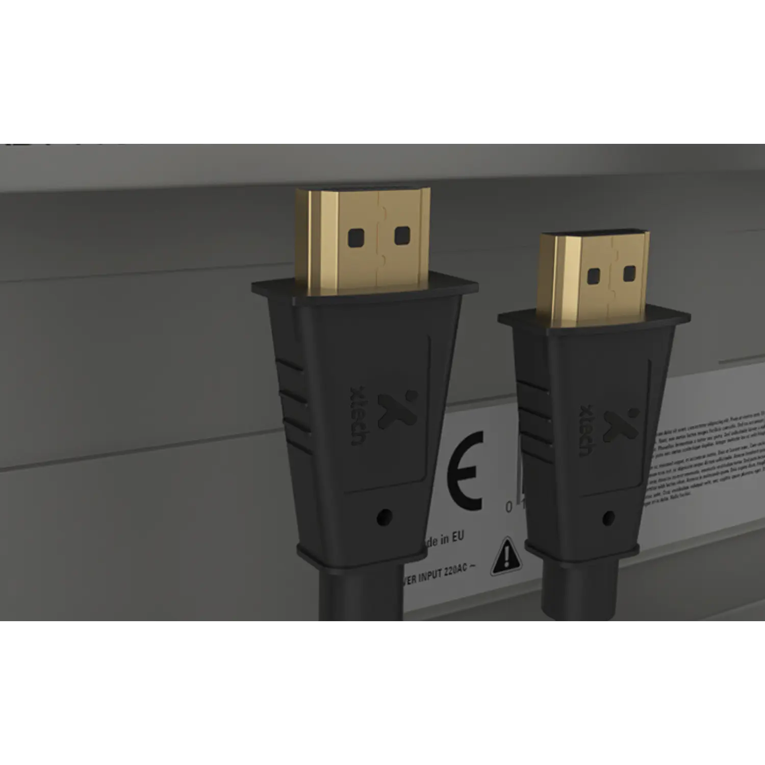 Xtech XTC-152, Cable HDMI Macho a Macho 3m, 4K, 30 AWG, Contactos Dorados, Negro 2
