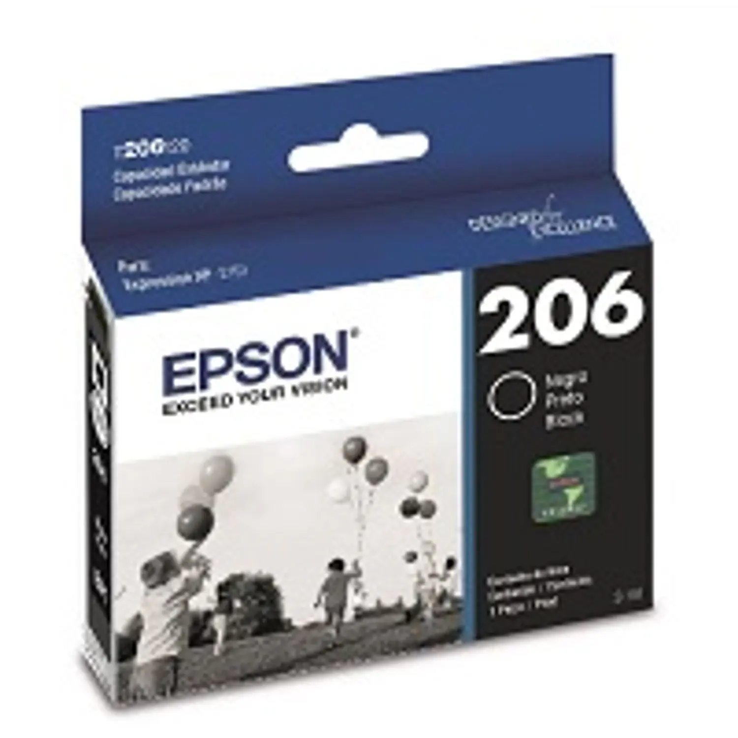 Epson T206120-AL, Cartucho de Tinta Original Negro para Expression XP-2101
