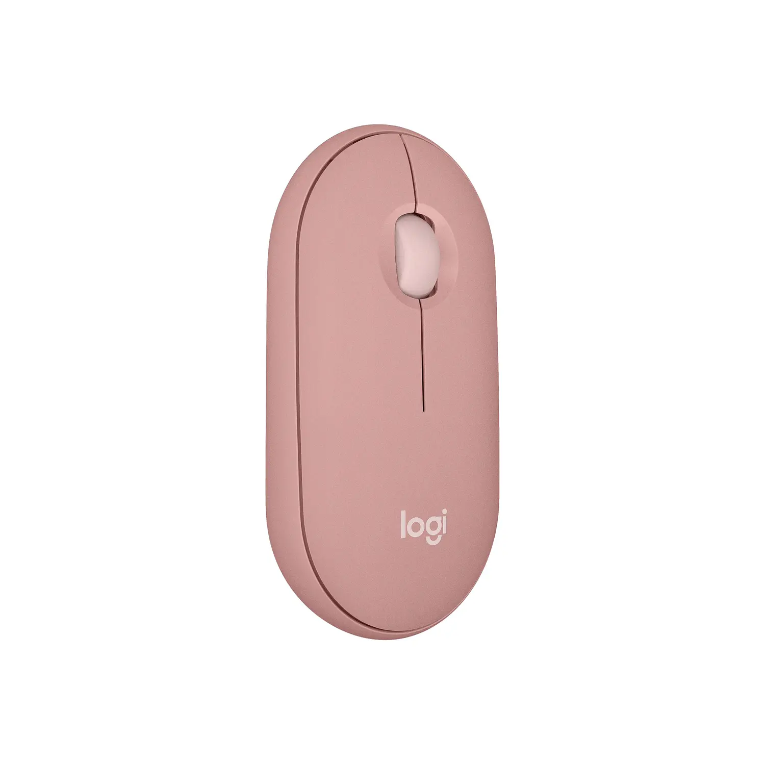 Logitech Pebble 2 M350S, Mouse Inalámbrico Bluetooth, Silent Touch, 4000 DPI, Rosado 2