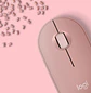 Logitech Pebble 2 M350S, Mouse Inalámbrico Bluetooth, Silent Touch, 4000 DPI, Rosado - Miniatura 10
