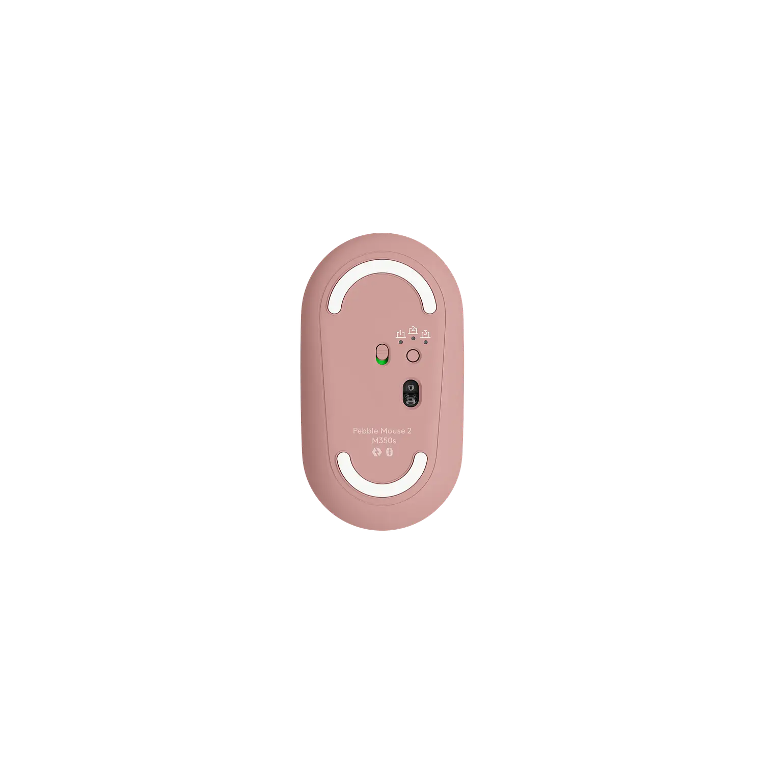 Logitech Pebble 2 M350S, Mouse Inalámbrico Bluetooth, Silent Touch, 4000 DPI, Rosado 6
