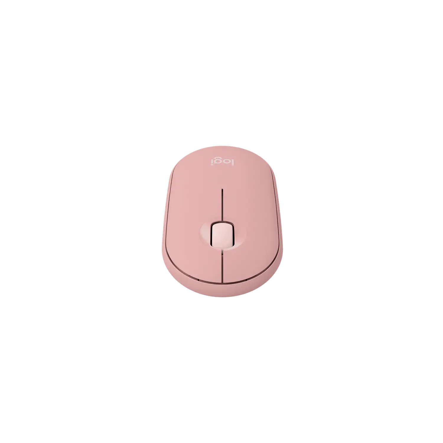 Logitech Pebble 2 M350S, Mouse Inalámbrico Bluetooth, Silent Touch, 4000 DPI, Rosado 4
