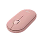 Logitech Pebble 2 M350S, Mouse Inalámbrico Bluetooth, Silent Touch, 4000 DPI, Rosado - Miniatura 3