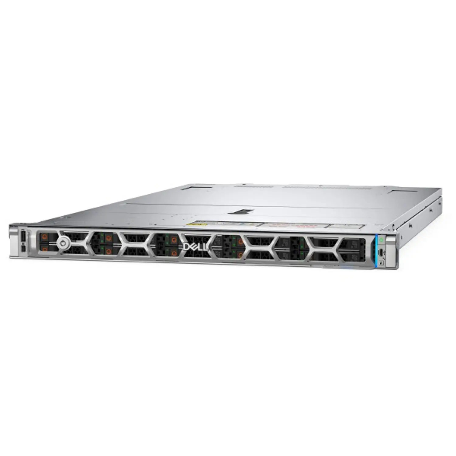 Dell PowerEdge R470 R470271_6511P432, Servidor Rack 1U, Xeon 6 6511P, 128GB DDR5, SSD 480GB, PERC H965i, 2x1100W 1