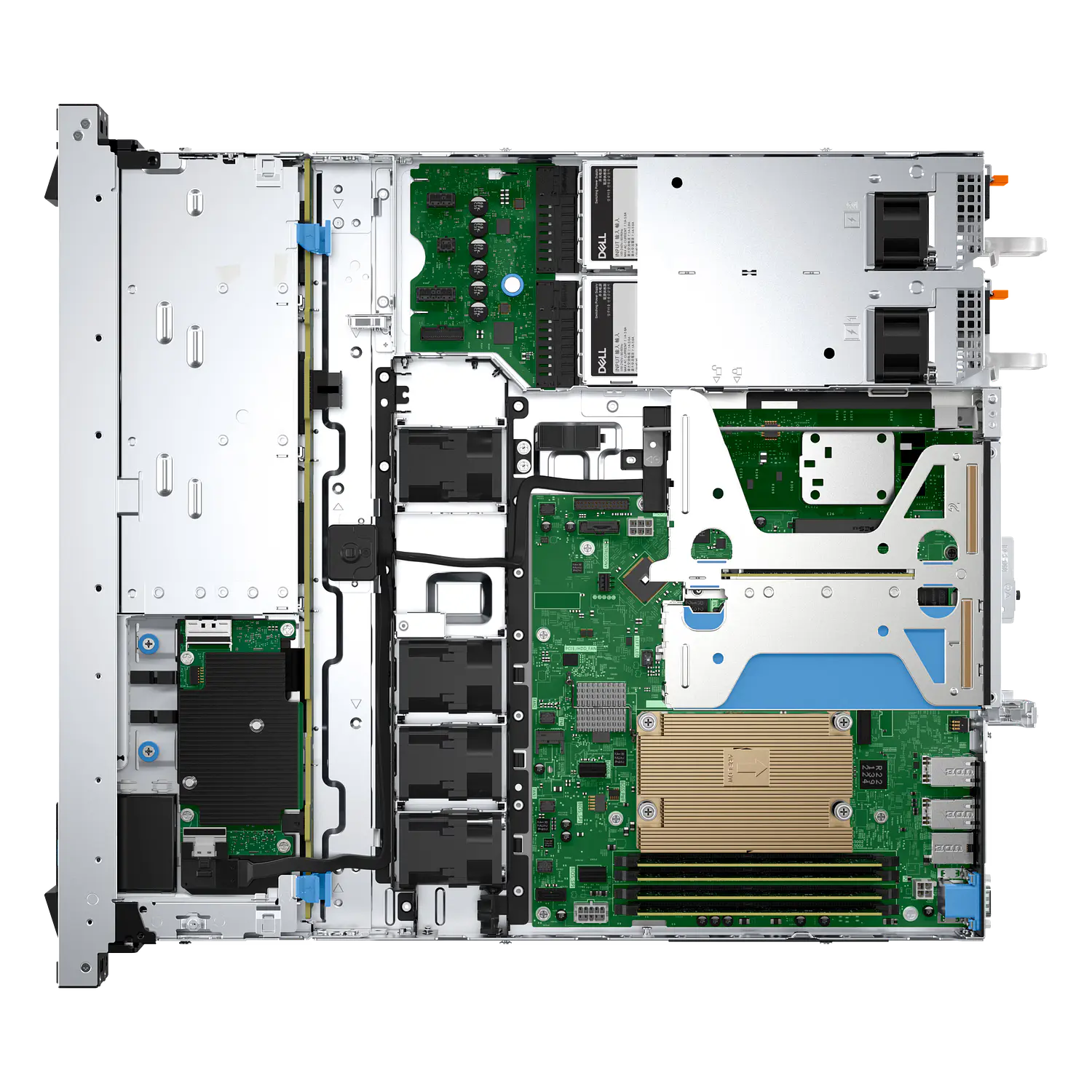 Dell PowerEdge R360 R360272_6333P132, Servidor Rack 1U, Xeon 6 6333P, 32GB DDR5, HDD 2TB, PERC H355 7