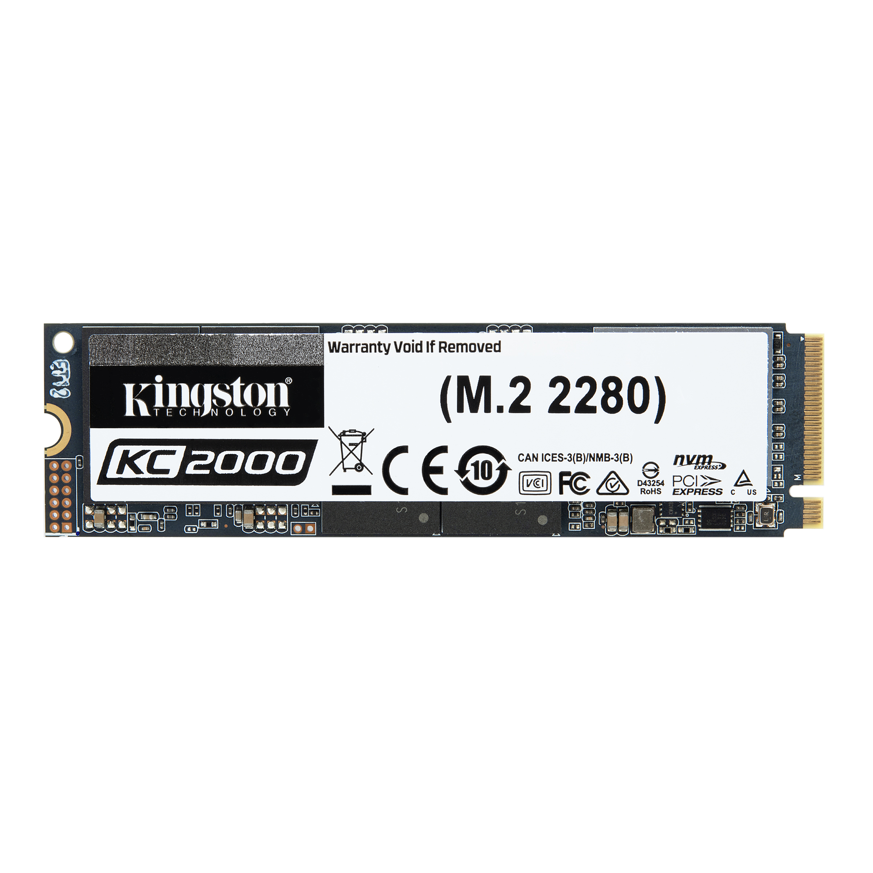 Kingston SSD NVMe KC2000 250GB PCIe Gen 3.0