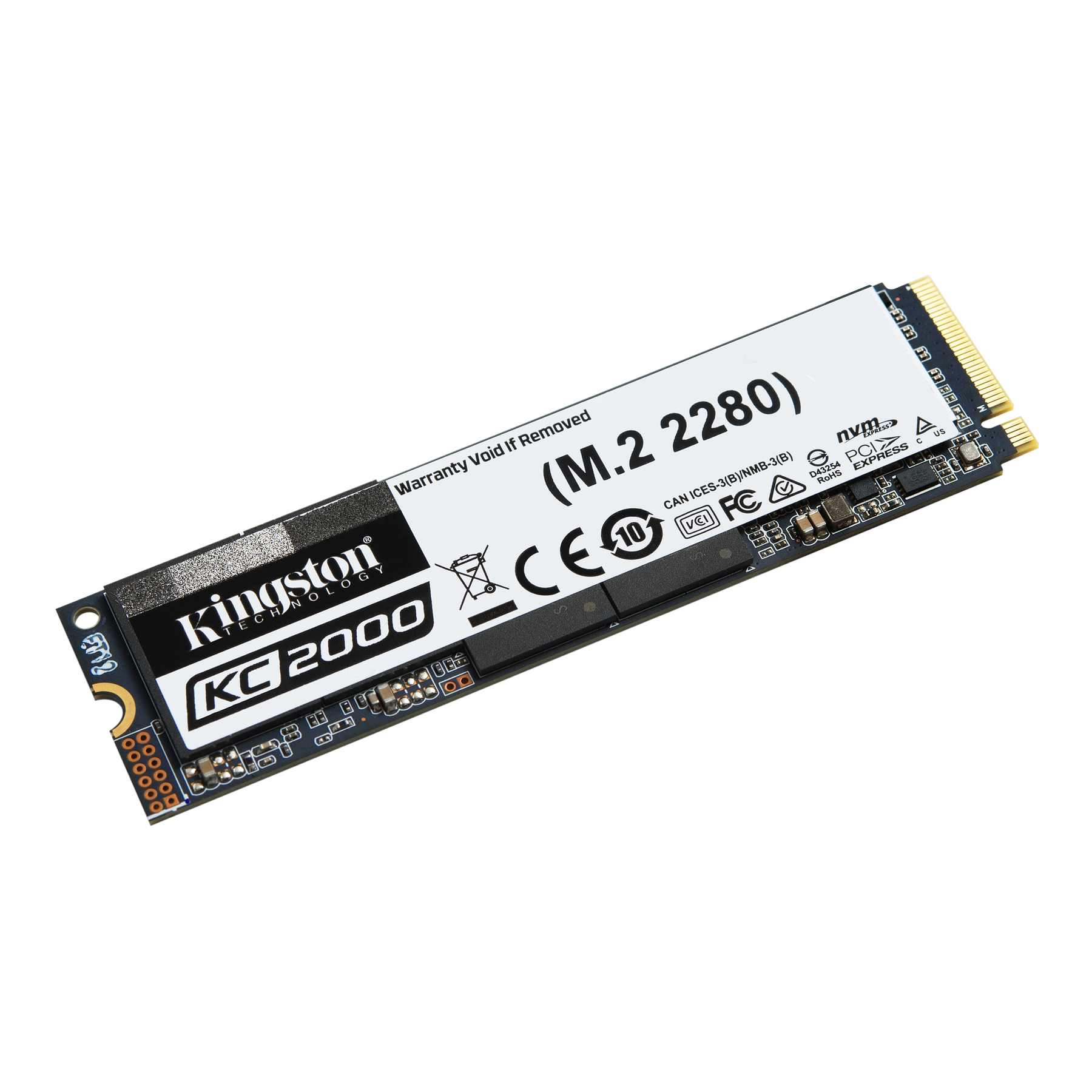 Kingston SSD NVMe KC2000 250GB PCIe Gen 3.0