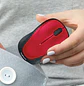 Logitech M317, Mouse Inalámbrico 2.4GHz, 1000 DPI, 3 Botones, Receptor USB, Negro - Miniatura 3