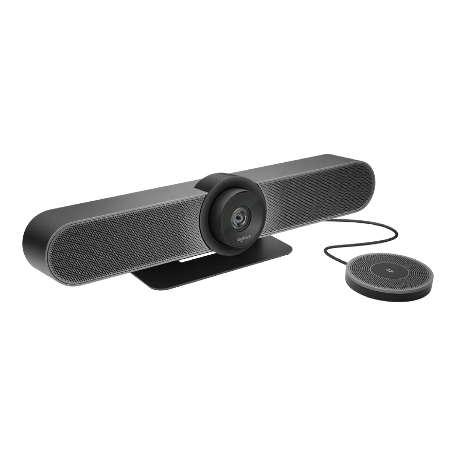 Logitech Micrófono de Expansión para MeetUp, Cable 6 m, Botón de Silencio, Negro 2