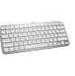 Logitech MX Keys Mini, Teclado Inalámbrico Compacto, Bluetooth, Retroiluminado, Español, Gris Pálido - Miniatura 4