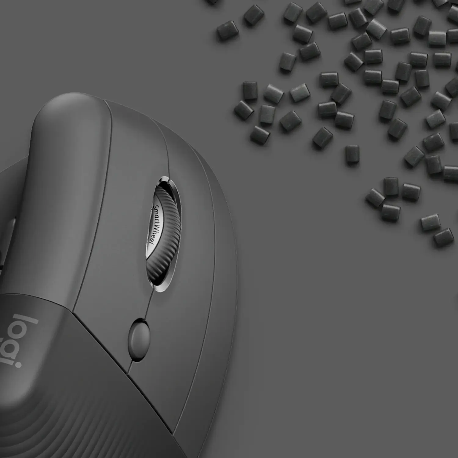 Logitech Lift Vertical, Mouse Ergonómico para Mano Derecha, Bluetooth, Logi Bolt, 4000 DPI, Grafito 6