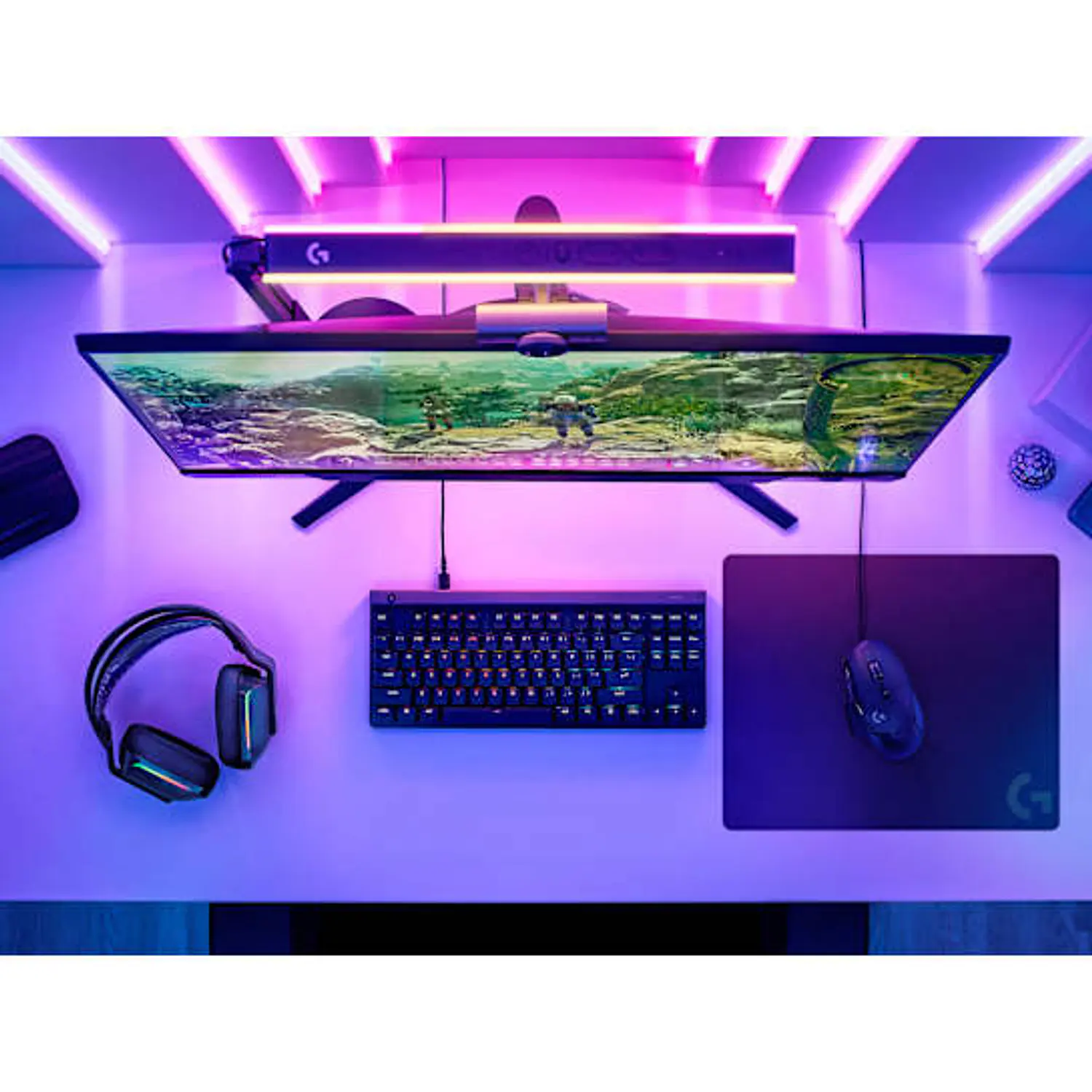 Logitech G440, Mousepad Gamer Rígido 34x28 cm, Baja Fricción, Base Antideslizante, Negro 10
