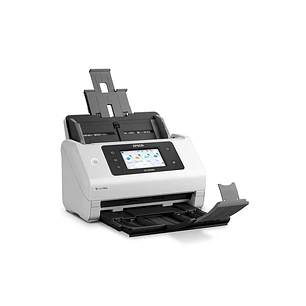 Epson DS-800WN, Escáner Dúplex 50 ppm, ADF 100 Hojas, Wi-Fi, Ethernet, USB 3.2, Pantalla 4.3
