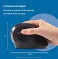 Kensington K75575WW, Mouse Vertical Ergonómico Inalámbrico, 2400 DPI, 6 Botones, USB, Negro - Miniatura 7