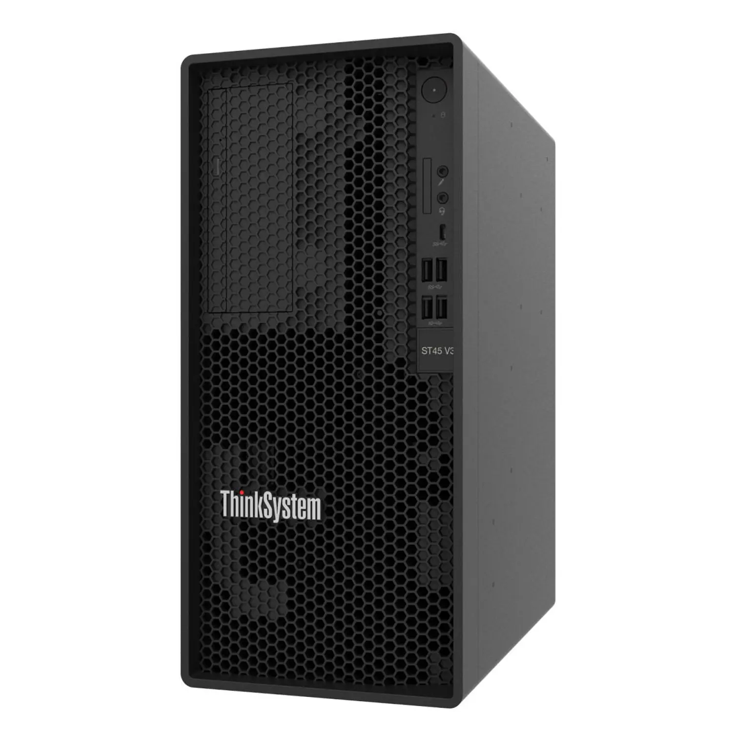 Lenovo ThinkSystem ST45 V3, Servidor Torre AMD EPYC 4124P, 16GB DDR5 ECC, 2TB HDD, 300W 1