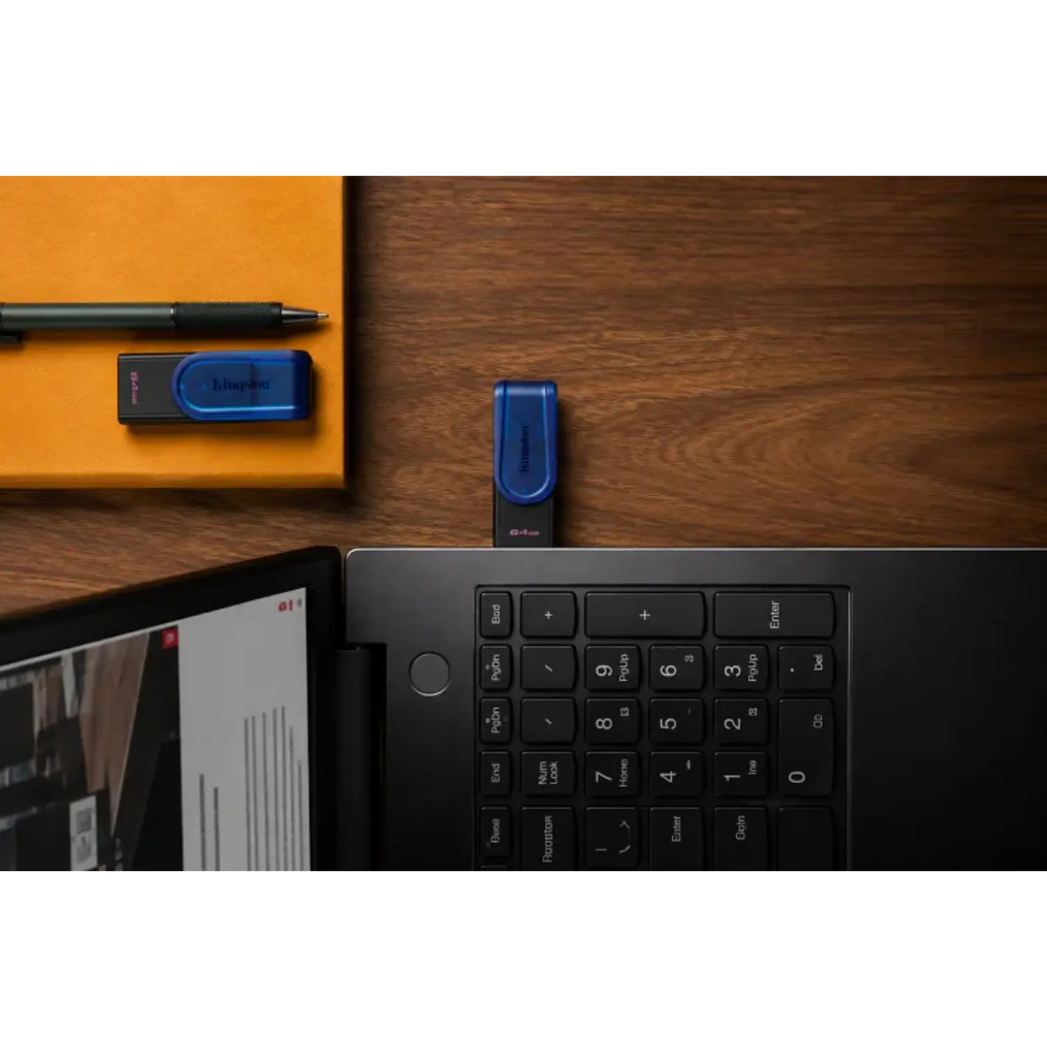Kingston DataTraveler Exodia S KC-U3C64-7TB, Pendrive 64GB, USB 3.2 Gen 1, USB-A, Azul 6