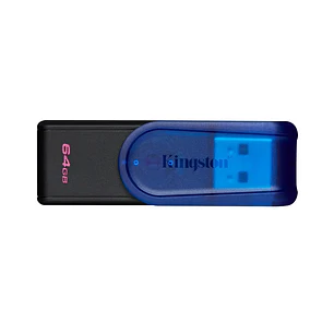 Kingston DataTraveler Exodia S KC-U3C128-7TB, Pendrive 128GB, USB 3.2 Gen 1, USB-A, Azul