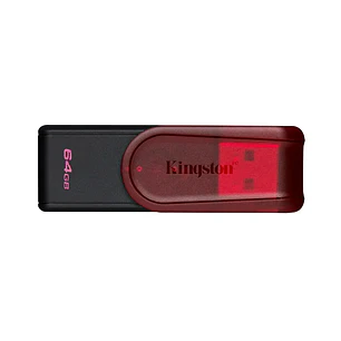 Kingston DataTraveler Exodia S KC-U3C128-7TR, Pendrive 128GB, USB 3.2 Gen 1, USB-A, Rojo
