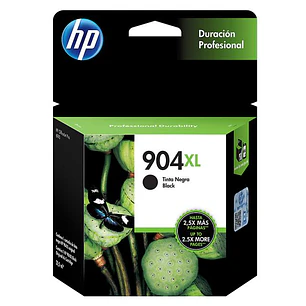 HP 904XL T6M16AL Cartucho de Tinta Negro Original, 21.5ml, 825 Páginas