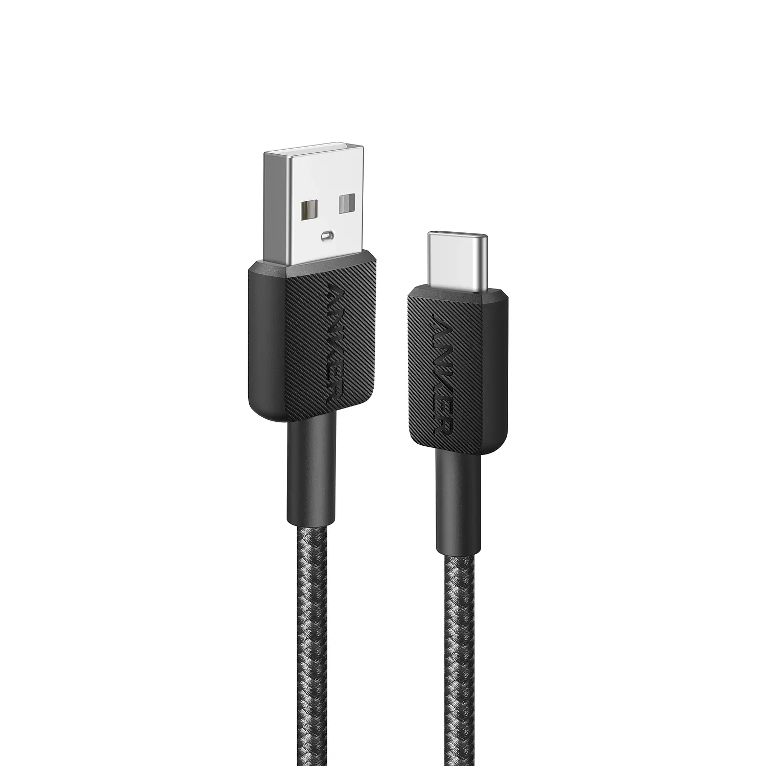Anker 322 A81H5H11, Cable USB-A a USB-C 0,9m, 15W, 480Mbps, Trenzado, Negro 1