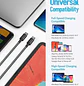 Anker A8753H11, Cable USB-C a USB-C 1,8m, 60W Power Delivery, 480Mbps, Nylon Trenzado, Negro - Miniatura 5