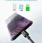 Anker A8753H11, Cable USB-C a USB-C 1,8m, 60W Power Delivery, 480Mbps, Nylon Trenzado, Negro - Miniatura 2