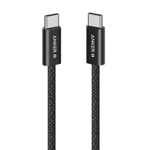 Anker Zolo A8060H11, Cable USB-C a USB-C 0,9m, 240W PD 3.1, 480Mbps, Trenzado, Negro