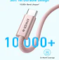 Anker Zolo A8060H11, Cable USB-C a USB-C 0,9m, 240W PD 3.1, 480Mbps, Trenzado, Negro - Miniatura 4