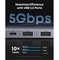 Anker Nano A83D2HA1, Hub USB-C 7 en 1, HDMI 4K 60Hz, 5Gbps, PD 85W, SD/microSD, Plateado - Miniatura 8