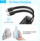 Anker Zolo A110MH12, Power Bank 20000mAh 45W, 2 Cables USB-C Integrados, USB-C + USB-A, Negro - Miniatura 6