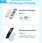 Anker Zolo A1684H11, Power Bank Magnético 10000mAh, USB-C 30W, Carga Inalámbrica 7.5W, Negro - Miniatura 6