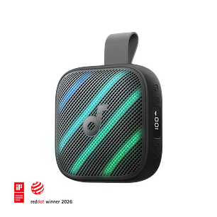 Soundcore Boom Go 3i D5103010, Parlante Bluetooth 15W, IP68, 24h, BassUp 2.0, Negro